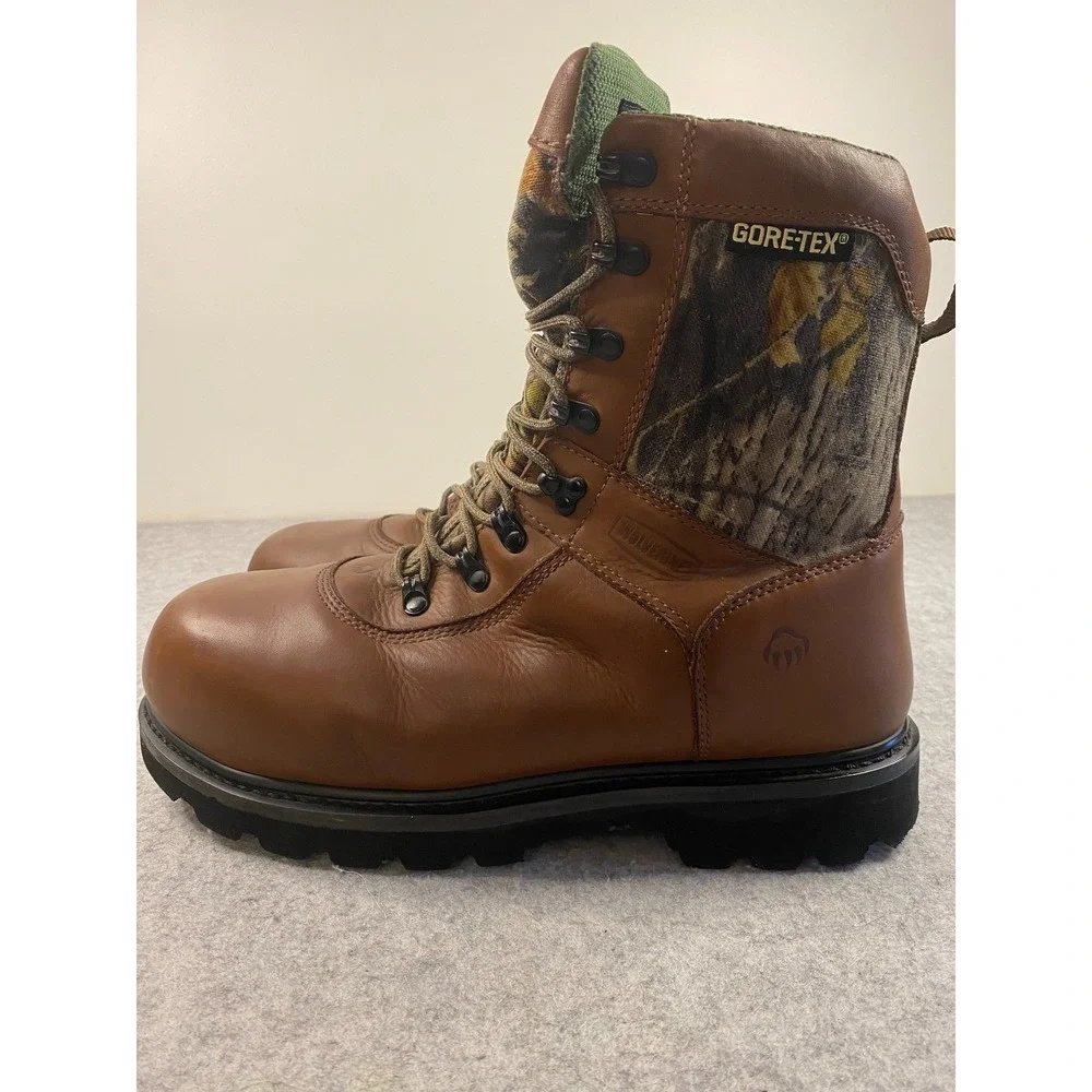 Wolverine Gore-Tex Thinsulate Steel Toe Camo & Leather  Men's 11M Boots